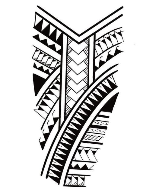 Tattoo Maori Perna, Maori Tattoo Patterns, Tato Geisha, Maori Tattoo Arm, Polynesian Tattoo Sleeve, Aztec Tattoos Sleeve, Monster Tattoo, Forearm Band Tattoos, Polynesian Tattoo Designs