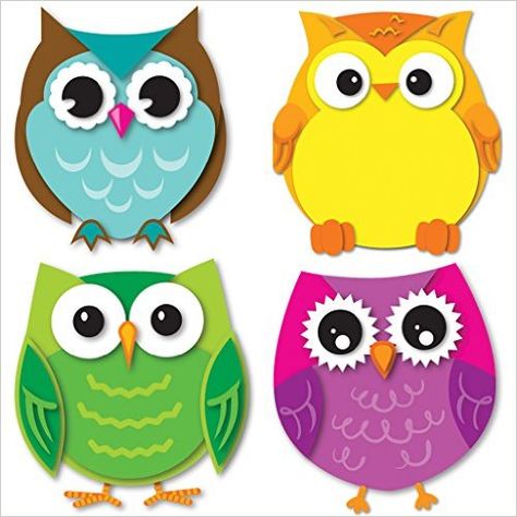 Colorful Owls Mini Cut-Outs: Amazon.ca: Carson-Dellosa Publishing: Books Owl Classroom Decor, Cubby Tags, Owl Templates, Owl Theme Classroom, Owl Classroom, Calendar Activities, Carson Dellosa, Owl Collection, Owl Theme