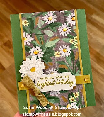 Stampin Up Irresistibly Yours Dsp, Stampin Up Cheerful Daisies Cards, Su Cheerful Daisies Cards, Su Cheerful Daisies, Stampin Up Cheerful Daisies 2023, Cheerful Daisies Stampin Up Cards, Fresh As A Daisy Dsp, Cheerful Daisy, Upsy Daisy