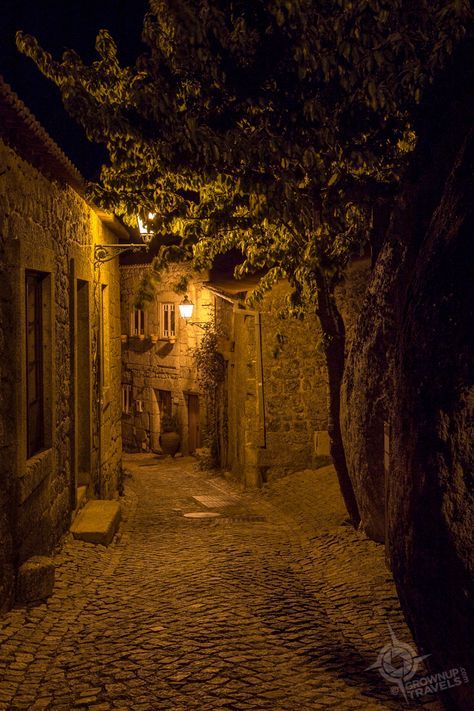 Monsanto Portugal, Night Village, Village At Night, Town At Night, Night Travel, Old Street, Night Night, Portugal Travel, Night Aesthetic