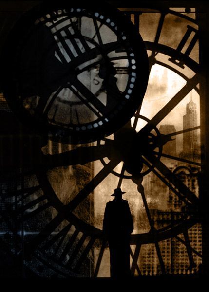 An artistic view from behind the dial of the giant clock of the Musee d’Orsay in Paris. Diesel Punk, Night Circus, Have Inspiration, Foto Tips, Steampunk Art, Foto Art, Arte Fantasy, Jolie Photo, Black White Photos