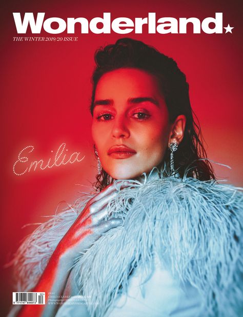 Last Christmas star Emilia Clarke covers the Winter issue of Wonderland Wonderland Magazine, Hbo Game Of Thrones, Emma Thompson, Big Show, Mother Of Dragons, English Actresses, Emilia Clarke, Magazine Covers, Celebrities Female