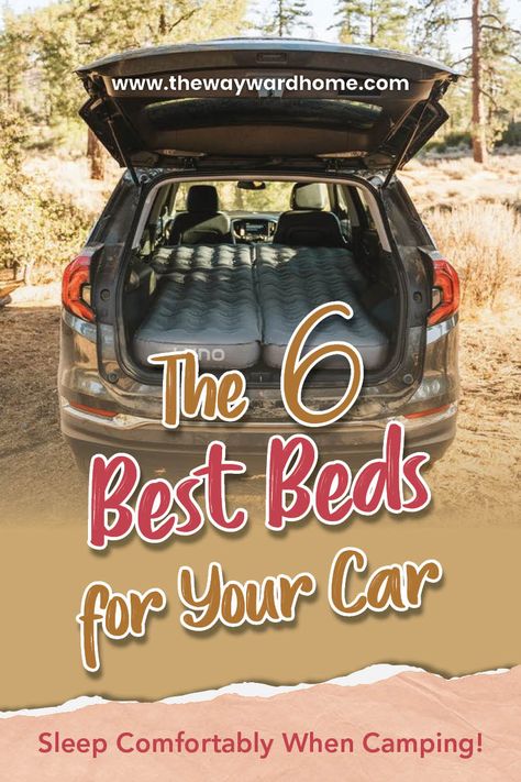 Let's take a look at the 6 best beds for your car that can make your camping trip more accommodating and comfortable. Car Camping Bed Ideas, Car Camping Necessities, Rav4 Car Camping, Rav 4 Camping, Car Camping Setup, Tahoe Car, Rav4 Camping, Car Camping Hacks, Blacked Out Cars