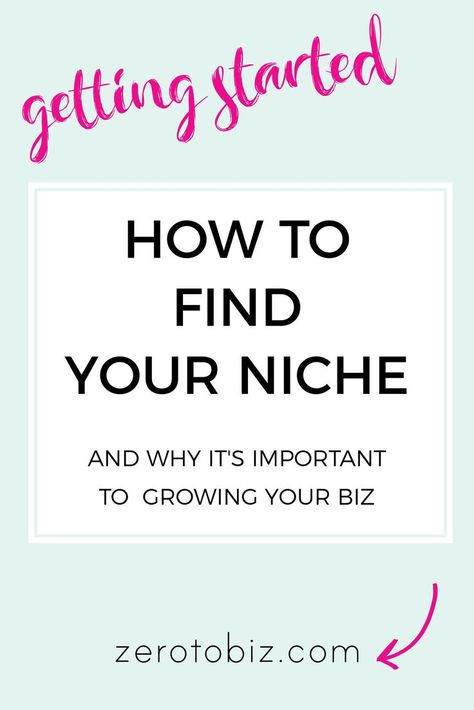 How to find your niche and why it's important to growing your business Tiktok Niche Ideas, Find Your Niche, Tiktok Content, Coaching Tips, Blog Niche, Creative Business Owner, Niche Marketing, Business Coaching, Small Business Tips