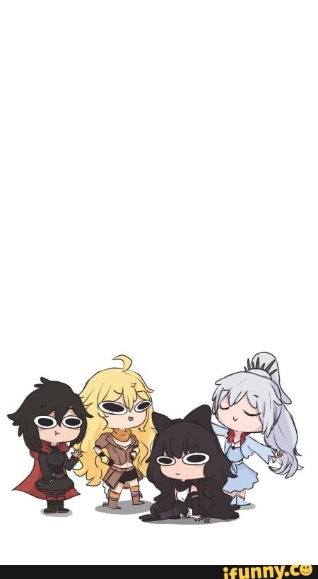 LOL!!! :) Rwby Chibi, Rwby Qrow, Rwby Wallpaper, Rwby Funny, Chibi Wallpaper, Hey Hey Hey, Team Rwby, Rwby Fanart, Rwby Anime