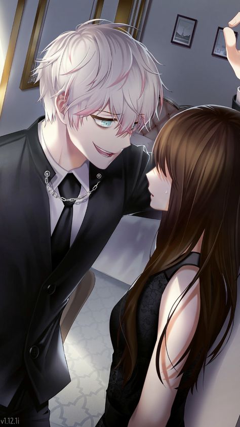 Mystic Messenger Ray, Mystic Messenger Unknown, Saeran Choi, Grey Hair Men, Flower Boys, Mystic Messenger, Game Character, Aesthetic Anime, Anime Wallpaper