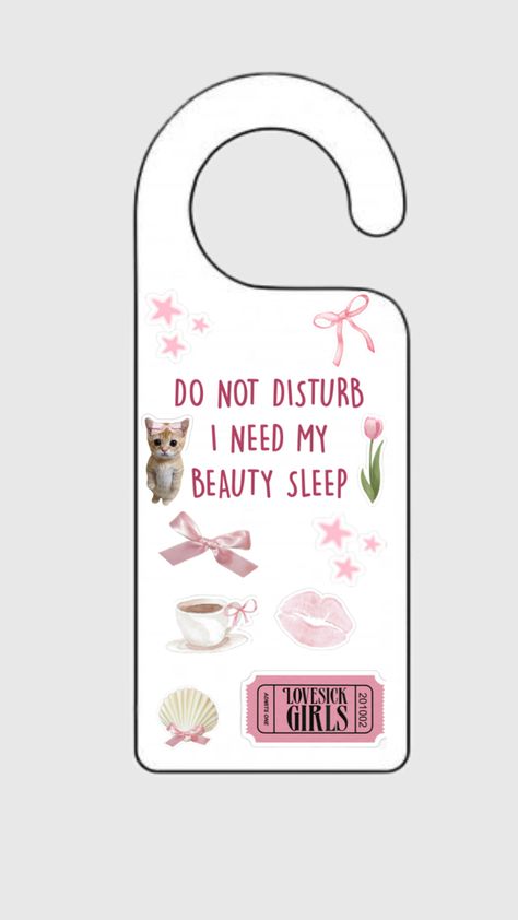 Aesthetic Do Not Disturb, Do Not Disturb Wallpaper, Do Not Disturb Aesthetic, Door Handels, Pink Wallpaper Kawaii, Journal 2025, Image Aesthetic, Dont Disturb, Doorway Decor