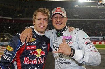 Vettel And Schumacher, F1 Charles Leclerc, Seb Vettel, Formula 1 Car Racing, Fastest Man, Formula Racing, Formula Uno, Sebastian Vettel, Michael Schumacher