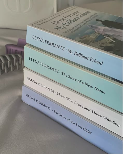 Literary Fiction Books Aesthetic, Aesthetic Book Titles, My Brilliant Friend Book, Elena Ferrante Books, Booklovers Aesthetic, Books About Art, English Books Aesthetic, Books About Friendship, Elena Ferrante Quotes