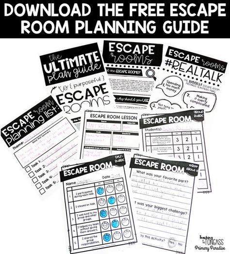 Escape The Classroom, Escape Room Diy, Escape Room Challenge, Escape Room For Kids, Escape Room Puzzles, Escape Room Game, Escape Rooms, Primary Students, Classroom Games