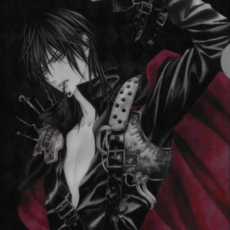 Kaname Kuran, Vampire Knights, Emo Pfp, Vampire Boy, Emo Art, Red Icons:), Vampire Knight, Old Anime, Ethereal Art