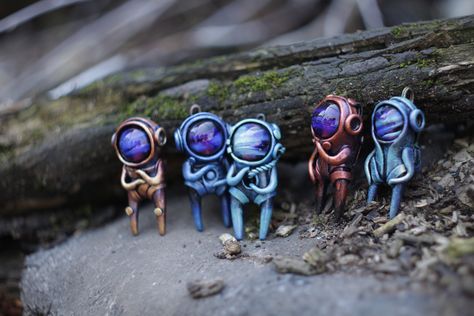 Space Polymer Clay, Astronomy Jewelry, Outer Space Art, The Constellations, Mini Dolls, Polymer Clay Diy, Bottle Charms, Cute Polymer Clay, Tiny Things