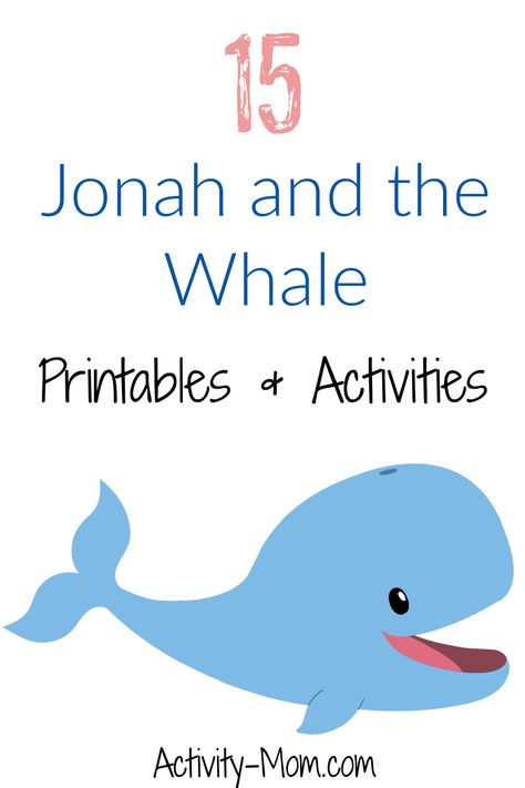 Story Of Jonah And The Whale, Jonah And The Fish Activities, Easy Whale Craft, Easy Jonah And The Whale Craft, Jonah And The Whale Song, Jonah And The Whale Worksheet, Craft For Jonah And The Whale, Jona And The Whale Craft, Jonah And The Whale Activities Preschool