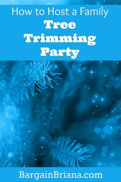 How to Host a Family Tree Trimming Party Tree Trimming Party Ideas, Tree Trimming Party, Family Involvement, Christmas Tree Trimming, Christmas Trimmings, Party Checklist, Party 2023, Jolly Holiday, Tree Trimming