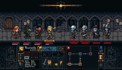 Dungeon Pixel Art, Piskel Art, Darkest Dungeon, Pix Art, Pixel Art Games, Pixel Games, Rpg Maker, Game Dev, Game Inspiration