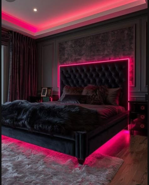 Baddie Bedroom, Baddie Room, Girly Apartment Decor, Luxury Room Bedroom, Classy Bedroom, Dream Apartment Decor, Future Apartment Decor, Luxury Rooms, Apartment Decor Inspiration