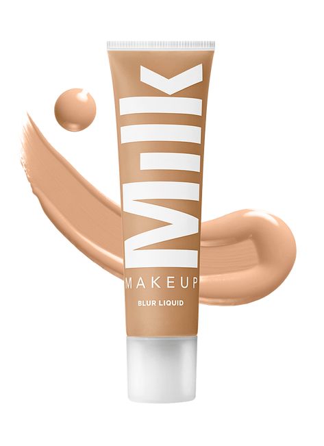 Blur Liquid Matte Foundation | Milk Makeup Cruelty Free Makeup Brands, All Natural Makeup, Free Makeup Samples, Make Makeup, Vegan Makeup, Matte Foundation, Milk Makeup, Clean Makeup, Cruelty Free Makeup