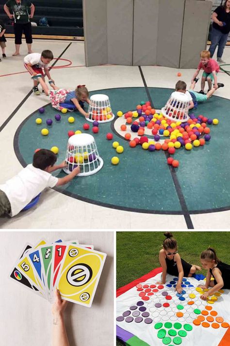 Jumbo Games Diy, Diy Life Size Board Game, Life Size Board Games Diy How To Make, Lifesize Board Games Diy, Giant Life Game, Board Games Birthday Party, Vbs Games For Kids Indoor, Diy Giant Board Games, Twist And Turns Vbs Games