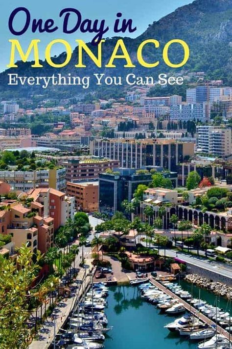 Things to Do in Monaco for the Day | Day Trip Tips Nice France Travel, Monaco France, Nice Cote D Azur, France Itinerary, France Travel Guide, The French Riviera, European Vacation, Destination Voyage, Nice France