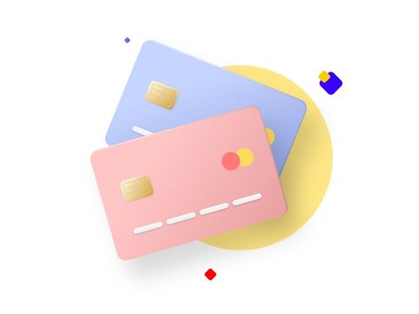 Credit Card Illustration, Banking Illustration, Bank Illustration, Cards Illustration, Card Icon, 3d Visual, Png Aesthetic, 3d Illustrations, Web Designs