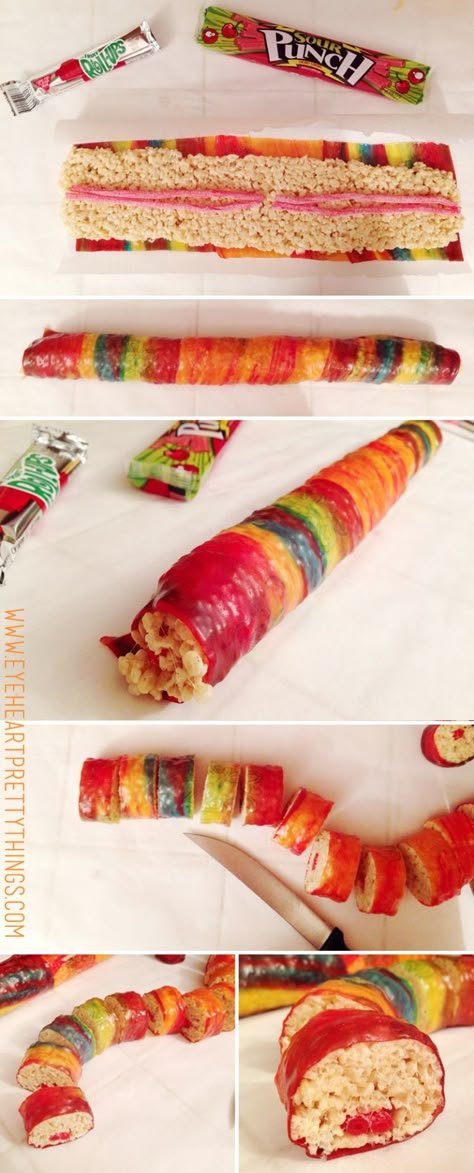 Ninja Desserts Party Ideas, Ninja Birthday Food Ideas, Candy Food Ideas, Ninja Birthday Party Food, Ninja Party Food, Candy Sushi Rolls, Ninja Birthday Cake, Ninja Birthday Party Ideas, Ninja Party Ideas