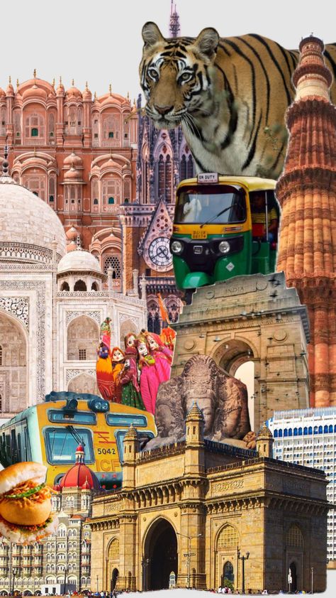 Mumbai-Jaipur-Ranthambore-Agra-Delhi The Golden Triangle with Mumbai ✈️ Golden Triangle, Agra, Create Collage, Stop Motion, Creative Play, Connect With People, Your Aesthetic, Creative Energy, The Golden