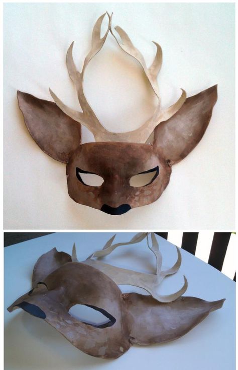 Deer Therian Mask Ideas, Deer Mask Therian, Deer Skull Mask Template, Deer Mask Masquerade, Antler Mask, Deer Therian Mask, Yaelokre Oc, Animal Masquerade Mask, Masquerade Mask Diy