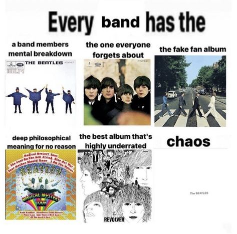 Beatles Meme, Beatles Funny, Bug Boy, British Music, The Monkees, Old Music, The Fab Four, Best Albums, Music Humor