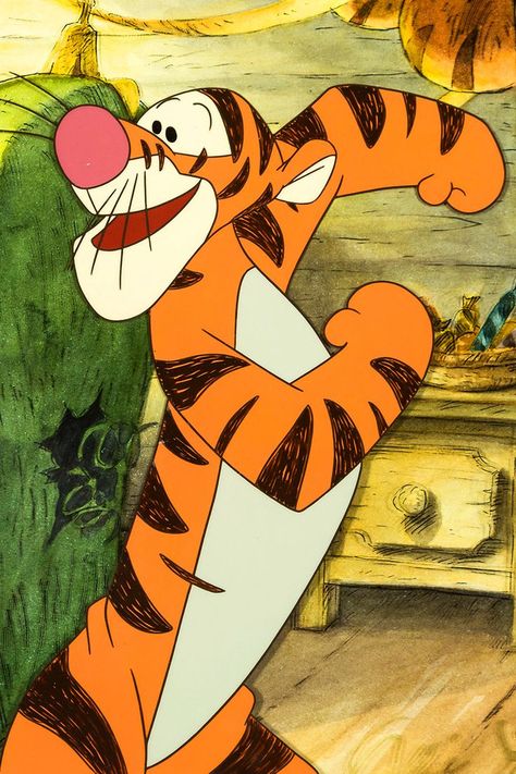 "The wonderful thing about Tiggers, is Tiggers are wonderful things"- Tigger. #DisneyAnimation #WinniethePooh #Tigger Tigger Disney Wallpaper, Tigger Aesthetic, Tigger From Winnie The Pooh, Tigger Movie, Tigger Disney, Tigger Winnie The Pooh, Justin Bieber Posters, Winnie The Pooh Tigger, Winnie The Pooh Pictures