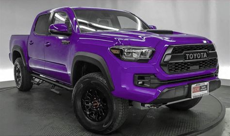 Custom Tacoma, Car Paint Colors, 2017 Toyota Tacoma, Toyota Tacoma Sr5, Pink Cars, Auto Paint, Tacoma Truck, Car Things, Dream Trucks