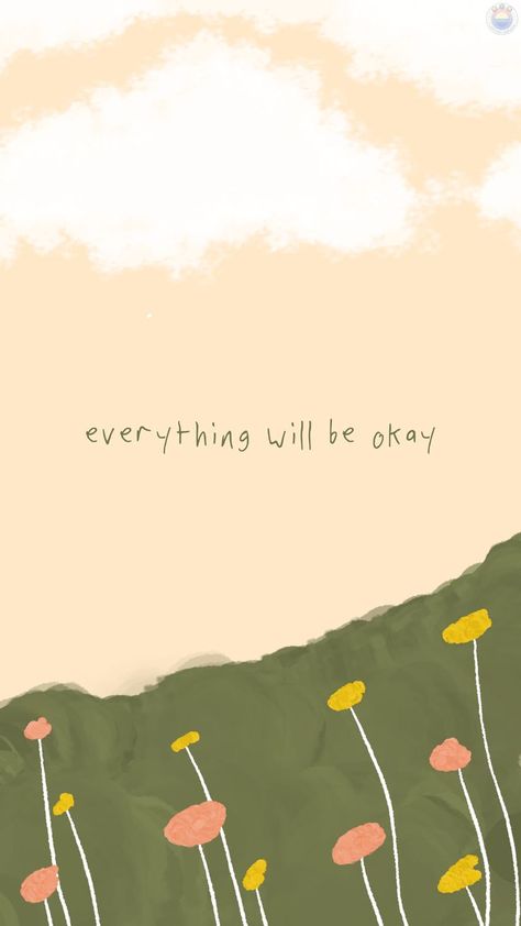 Everything will be okay. A reminder to all of us when we are having a bad day, that everything will be okay. It's just a bad day not a bad life. Download this wallpaper and set it as your background as a reminder for yourself. Dont forget to follow us on other platforms such as Instagram @thelimitlesshorizon #AesthethicQuotes #Reminder #Wallpaper #AestheticWallpaper #InspirationalQuotes #LimitlessHorizon #TheLimitlessHorizon Everything Is Ok Wallpaper, Wallpapers To Help You Keep Going, It's Okay Wallpaper Aesthetic, Qoutes About Its Gonna Be Okay, Life Will Be Better Quotes, Its Okay To Have Bad Days Quotes, It Will Be Ok Wallpaper, Everything's Gonna Be Okay Wallpaper, Everything Will Be Okay Aesthetic