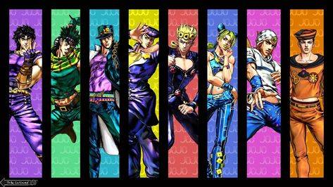 Jojo Characters, Jojo's Bizarre Adventure, Wallpapers, Anime