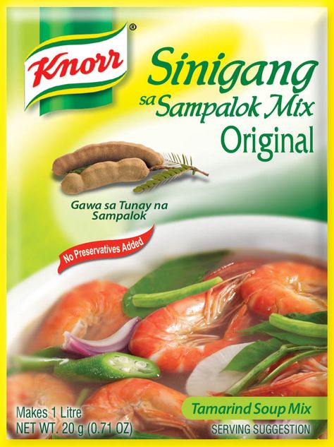 knorr sinigang Cargo Ideas, Pork Sinigang, Sinigang Recipe, Datu Puti, Filipino Breakfast, Filo Memes, Sour Soup, Siargao, Food Instagram