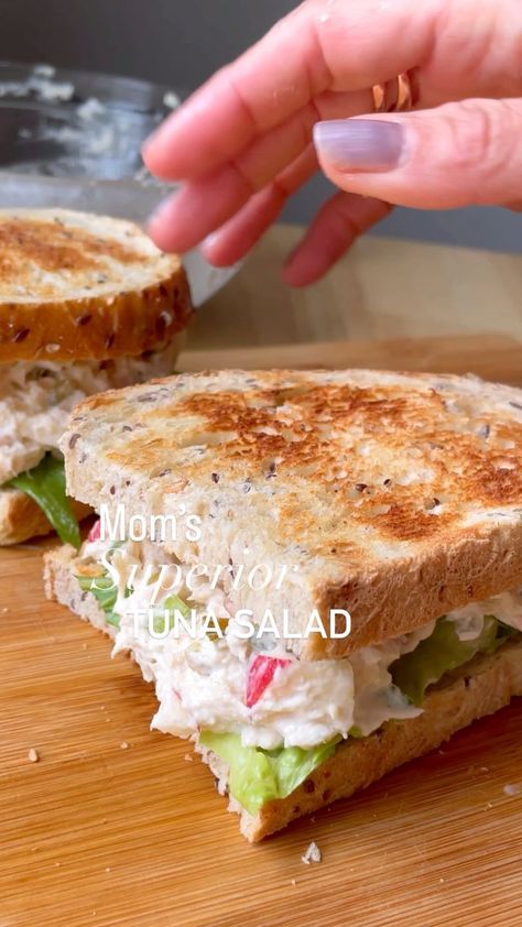 Sailor Bailey, Tuna Salad Recipe, Instagram Mom, Diet Smoothie Recipes, Supper Ideas, Why Her, Healthy Food Facts, Cheap Healthy Meals, Tuna Recipes