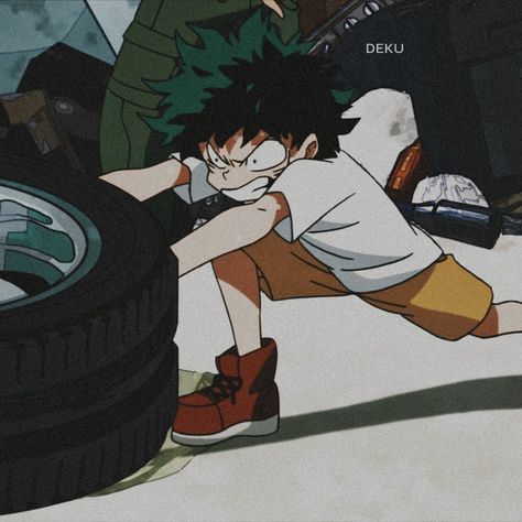 Deku Working Out, Deku Training, Deku Boku No Hero, Gym Art, Midoriya Izuku, Naruto Shippuden Sasuke, Hero Wallpaper, Buko No Hero Academia, Japanese Cartoon