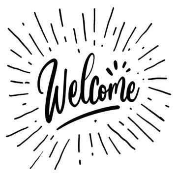 Welcome Doodle, Welcome Drawing, Welcome Wallpaper, Welcome Typography, Welcome Aesthetic, Welcome Poster Design, Graphic Stencil, Welcome Graphic, Welcome Lettering