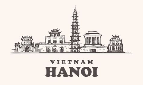 Ideas For Sketch, Poster Beer, Cool Shirt Designs, Ha Noi, Adventure Book, Vietnam Travel, City Art, Hanoi, Art Sketches