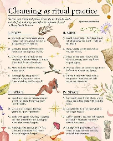 Moon Sisters, Cleansing Ritual, Energy Healing Spirituality, Herbal Healing, Herbal Magic, Herbs For Health, Learning To Love Yourself, Spiritual Health, Holistic Living