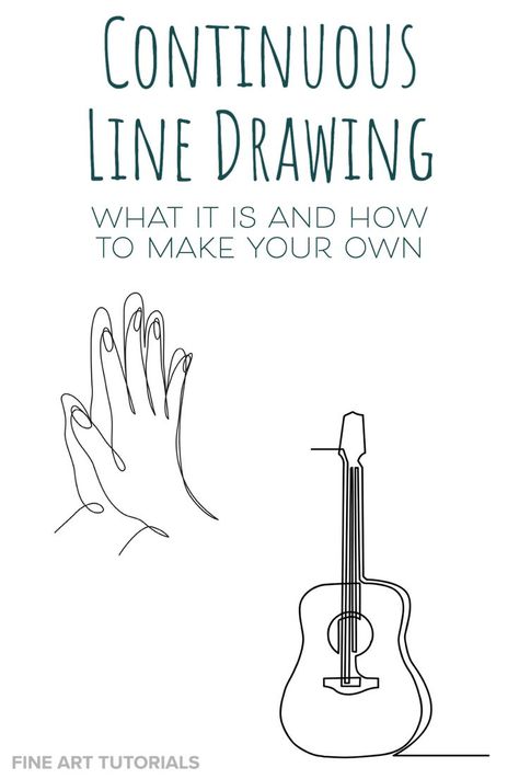 Continuous line drawing is a great drawing exercise to improve your skills. In this guide, find out what it is and how to make one yourself. #continuouslinedrawing #linedrawing #drawingexercise #drawingexercises #drawingbeginner #improvedrawing #drawingtutorial #drawingtutorial Improve Drawings, Basic Sketching, Line Art Flowers, How To Draw Steps, Drawing Tutorials For Beginners, Beginner Art, Line Sketch, Contour Drawing, Drawing Exercises