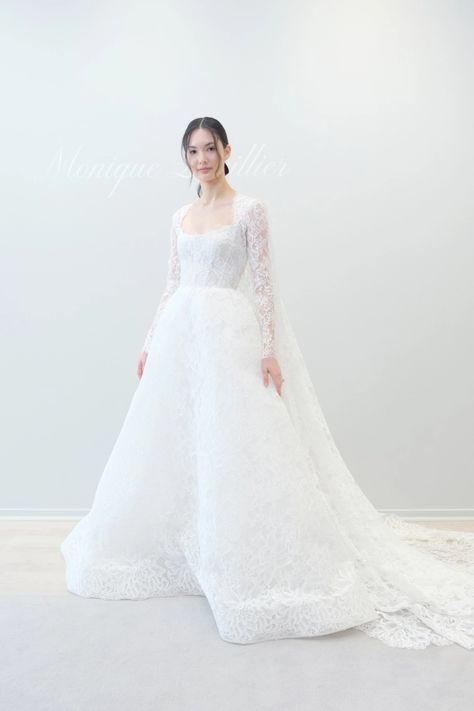 2024 Bridal Gowns, 2025 Wedding Dresses, Bridal Dress 2023, Hanbok Wedding Dress, Reem Acra Bridal, Hanbok Wedding, Fairy Gown, Monique Lhuillier Wedding, Monique Lhuillier Wedding Dress