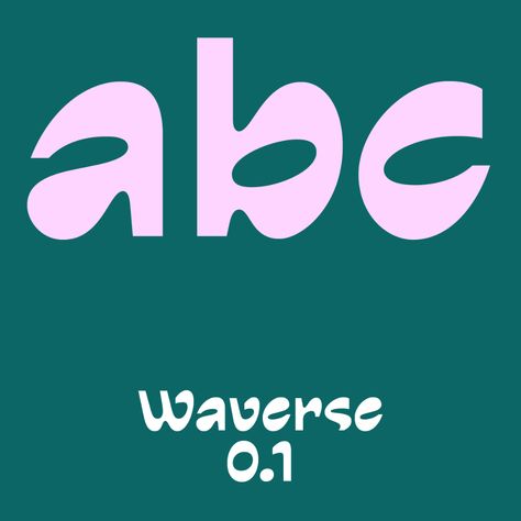 Waverse by Typeji - Future Fonts Variable Font, Sea Breeze, Ocean Waves, Rounded Corners, The Sea, Typography