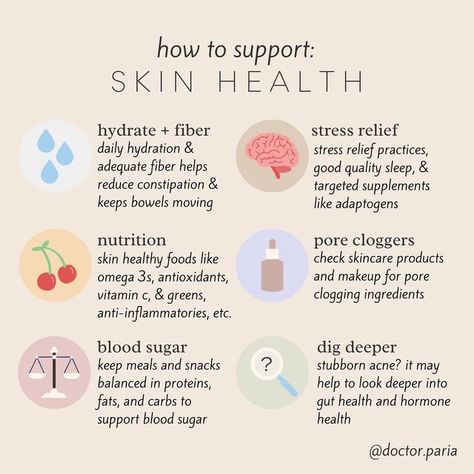 Gut Health And Skincare, Eating For Skin Health, Gut Health Acne Clear Skin, Gut Health And Skin, Acne Healing Foods, Diet For Skin Health, No Acne Diet, Skin Health Tips, Diet For Acne Prone Skin