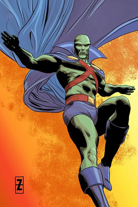 Martian Manhunter by Patrick Zircher Martian Man, Batman V Superman Dawn Of Justice, Man Hunter, Superman Dawn Of Justice, Bd Art, Batman V Superman, Dc Comics Heroes, Martian Manhunter, Dawn Of Justice