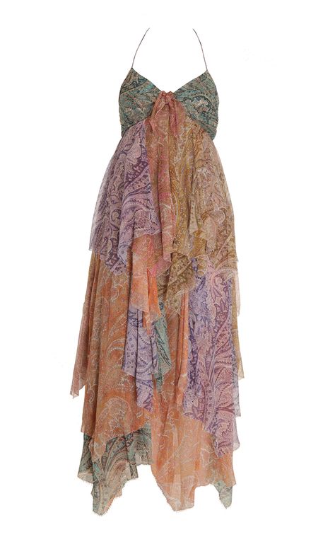 Brighton Hanky Hem Dress by ZIMMERMANN for Preorder on Moda Operandi Designer Resort Wear, Resort Wear Dresses, Hanky Hem, Handkerchief Hem, Dress Cover, Hem Dress, Dream Dress, Resort Wear, Moda Operandi