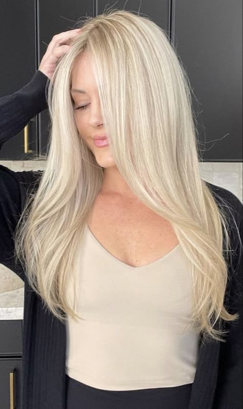 Cool Blonde Hair Colour, Beach Blonde Hair, Blonde Hair Goals, Ice Blonde Hair, Perfect Blonde Hair, Human Hair Toppers, Bright Blonde Hair, Summer Blonde Hair, Summer Blonde