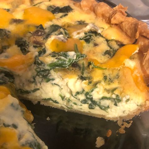 Ricotta Cheese Quiche Recipes, Spinach And Ricotta Quiche Recipes, Quiche With Ricotta Cheese, Ricotta Spinach Quiche, Ricotta Quiche Recipes, Ricotta Spinach Recipes, Spinach Ricotta Quiche, Best Quiche Recipe Ever, Kiesh Recipes