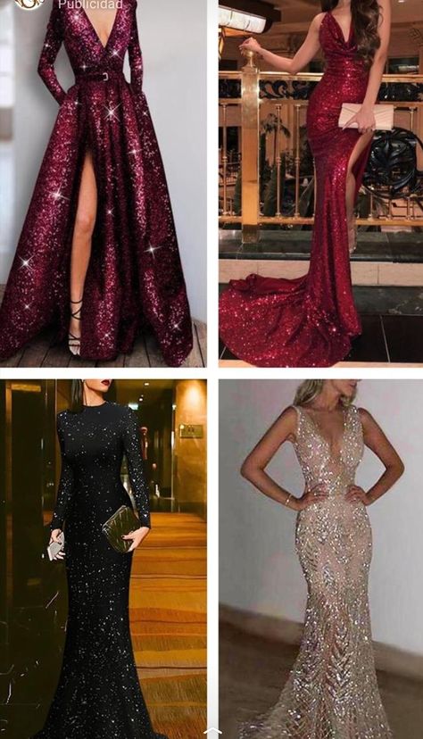 Vestidos elegantes. Vestidos con brillo. Vestido beige. Vestido negro. Vestido lila. Vestido color uva. Vestido violeta. Vestido rojo. Vestido bordo. Vestido egresada. Vestido moderno. Fancy dresses. Dresses with glitter. Beige dress. Black dress. Lilac dress. Grape color dress. Violet dress. Red dress. Board dress. Graduate dress. Modern dress Grape Color Dress, Slytherin Pictures, Graduate Dress, Color Uva, Vestidos Outfits, Violet Dress, Grape Color, Dress Lilac, Beige Dress