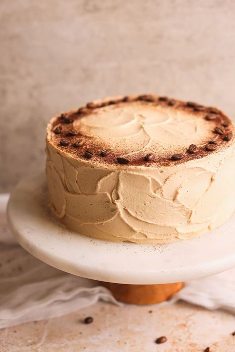 Espresso Cake (Coffee Layer Cake) - BAKE WITH ZOHA Expresso Cake Recipes, Bake With Zoha, Layer Cake Flavors, Coffee Lover Cake, Espresso Coffee Cake, Coffee Birthday Cake, Coffee Layer Cake, Coffee Flavored Cake, Espresso Cake Recipe