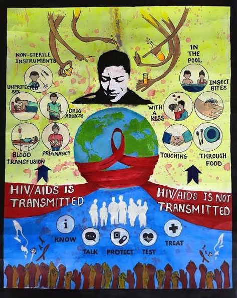 Aids Day Poster Quotes, Aids Day Poster Competition, Aids Day Drawings, World Aids Day Poster Drawing, Hiv Aids Art Poster Drawing, Aids Day Poster Design, Hiv Awareness Posters, World Aids Day Poster Ideas, Hiv Aids Awareness Posters