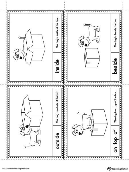 In Front Behind Activities Preschool, In Front Of Behind Between Worksheet, Positional Words Worksheet, Positional Words Kindergarten, Preschool Math Curriculum, Preposition Worksheets, Positional Words, Hidden Pics, Words Worksheet